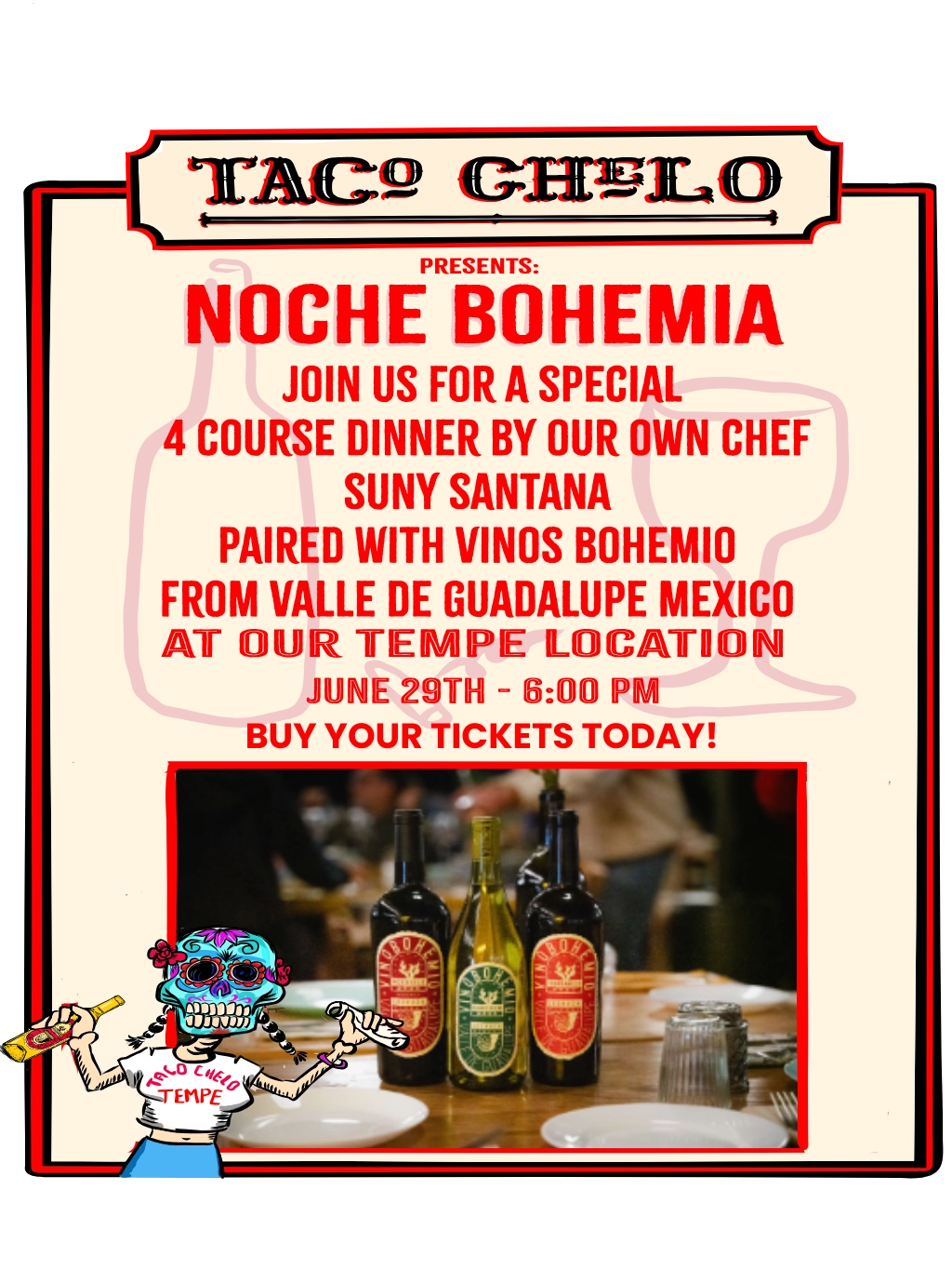 Noche Bohemia Event